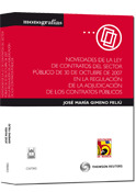 NOVEDADES LEY CONTRATOS SECTOR PUBLICO 30 OCTUBRE