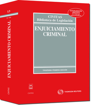 ENJUICIAMIENTO CRIMINAL (31ª EDICION, 2010)