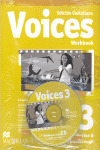 VOICES 3 WORKBOOK PACK CASTELLANO