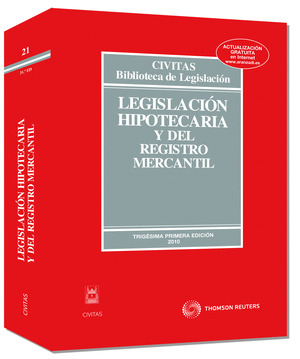 LEGISLACION HIPOTECARIA Y DEL REGISTRO MERCANTIL (30ª EDICION, 23010)