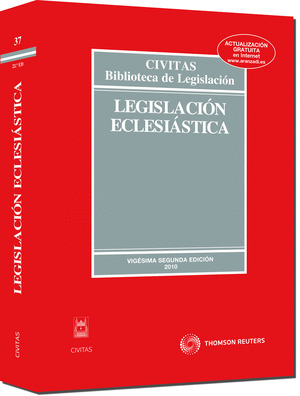 LEGISLACION ECLESIASTICA 22 ED 2010