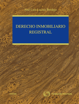 DERECHO INMOBILIARIO REGISTRAL (EDICION FACSIMIL)