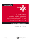 EL CONTRATO DE CONCESION DE OBRAS PUBLICAS Y OTRAS TECNICAS PARACONCESIONALES
