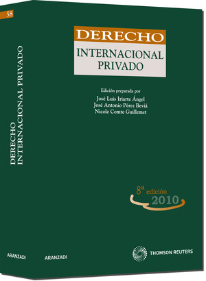 DERECHO INTERNACIONAL PRIVADO 8ª ED 2010