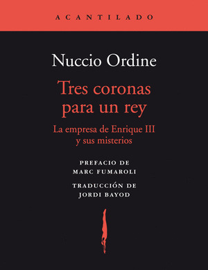 TRES CORONAS PARA UN REY