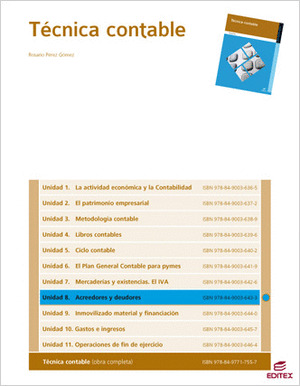 ACREEDORES Y DEUDORES (TÉCNICA CONTABLE)