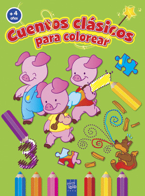 CUENTOS CLASICOS PARA COLOREAR (+ 4 AÑOS)
