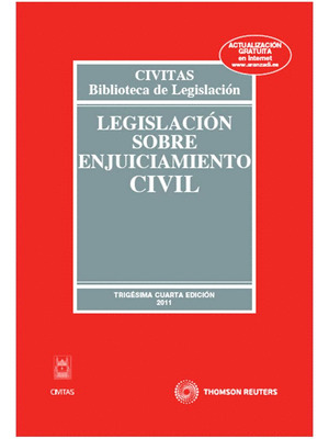 LEGISLACION SOBRE ENJUICIAMIENTO CIVIL (34ª EDICION, 2011)