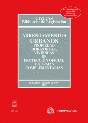 ARRENDAMIENTOS URBANOS, PROPIEDAD HORIZONTAL, VIVIENDAS DE PROTECCION OFICIAL Y