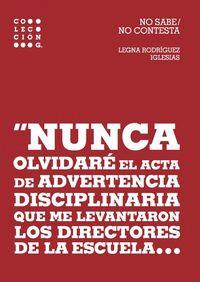 NO SABE/ NO CONTESTA