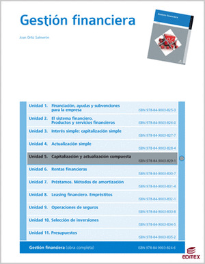 CAPITALIZACIÓN Y ACTUALIZACIÓN COMPUESTA (GESTIÓN FINANCIERA)