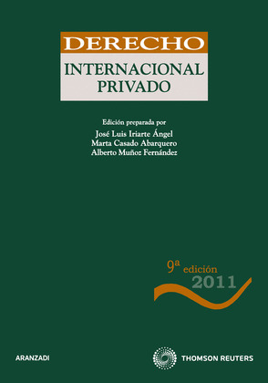 DERECHO INTERNACIONAL PRIVADO (9ª EDICION, 2011)