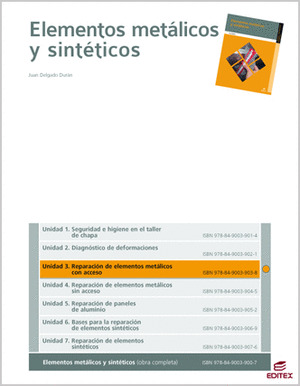 REPARACIÓN DE ELEMENTOS METÁLICOS CON ACCESO (ELEMENTOS METÁLICOS Y SINTÉTICOS)