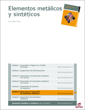 BASES PARA LA REPARACIÓN DE ELEMENTOS SINTÉTICOS (ELEMENTOS METÁLICOS Y SINTÉTIC