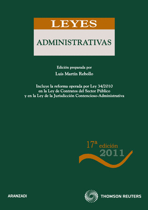 LEYES ADMINISTRATIVAS  (17ª EDICION, 2011)