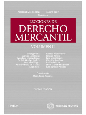 LECCIONES DE DERECHO MERCANTIL, VOLUMEN II (10ª EDICIÓN, 2012)