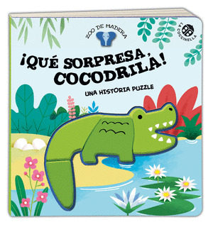 ¡QUÉ SORPRESA, COCODRILA! UNA HISTORIA CON PUZLE