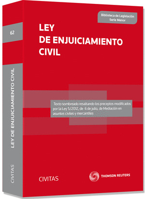 LEY DE ENJUICIAMIENTO CIVIL (BIBLIOTECA DE TEXTOS FUNDAMENTALES)