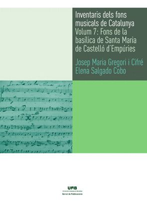 INVENTARIS DEL FONS MUSICALS DE CATALUNYA 7