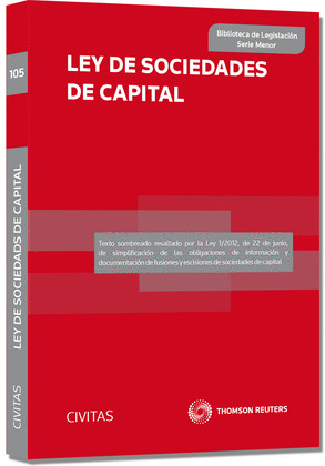 LEY DE SOCIEDADES DE CAPITAL
