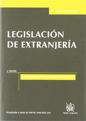 LEGISLACION DE EXTRANJERIA 6ª EDICION