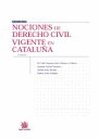 NOCIONES DE DERECHO CIVIL VIGENTE EN CATALUÑA