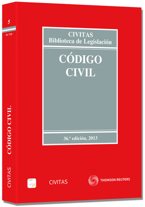 CODIGO CIVIL (36ª EDICION, 2013) (PAPEL + E-BOOK)