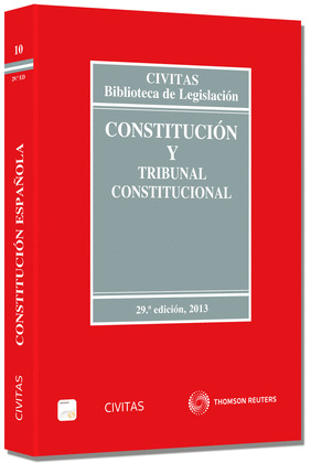 CONSTITUCIÓN Y TRIBUNAL CONSTITUCIONAL (DÚO, PAPEL + E-BOOK)(29ª EDICIÓN, 2013)
