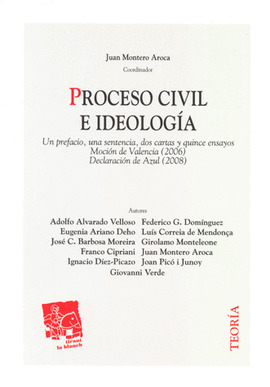 PROCESO CIVIL E IDEOLOGÍA