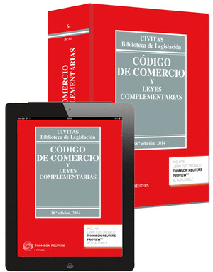 CÓDIGO DE COMERCIO (EBOOK+LIBRO) 38ED. 2014 **6-CIVITAS**
