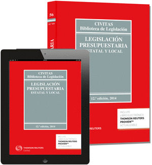 LEGISLACIÓN PRESUPUESTARIA. ESTATAL Y LOCAL (12 ED.)