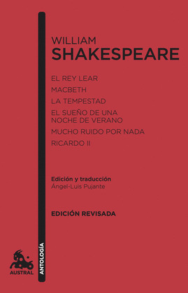 WILLIAM SHAKESPEARE. ANTOLOGIA