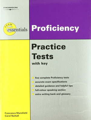 ESSENTIAL PROFICIENCY PRACTICE TEST +KEY+CD