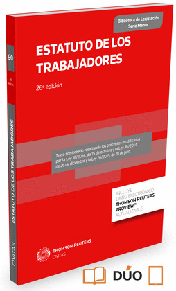 ESTATUTO DE LOS TRABAJADORES (26ª EDICIÓN, 2015)