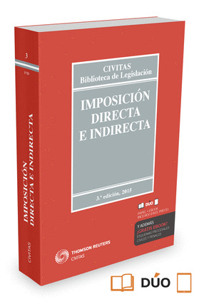 IMPOSICIÓN DIRECTA E INDIRECTA (3ª EDICIÓN, 2015)