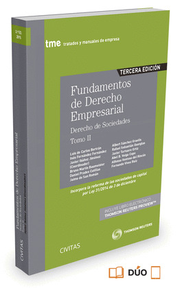 FUNDAMENTOS DE DERECHO EMPRESARIAL (II) (DÚO)
