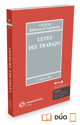 LEYES DEL TRABAJO (9ª EDICIÓN, 2015)