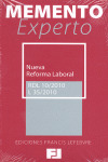 MEMENTO EXPERTO NUEVA REFORMA LABORAL