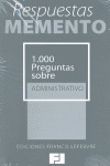 1000 PREGUNTAS SOBRE ADMINISTRATIVO 2011