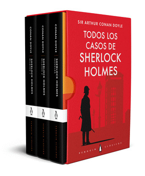 ESTUCHE TODOS LOS CASOS DE SHERLOCK HOLMES (OBRA COMPLETA, 3 TOMOS. LIMITED)