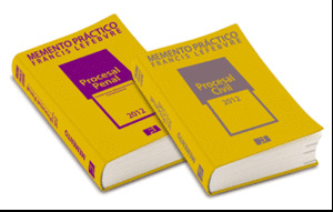 PACK MEMENTO PRÁCTICO PROCESAL PENAL 2012 + MEMENTO PRACTICO PROCESAL CIVIL 2012