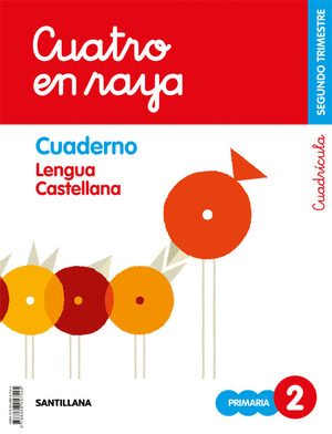 GLOBALIZADO CUATRO EN RAYA CUADERNO LENGUA CUADRICULA 2 PRIMARIA 2 TRIM