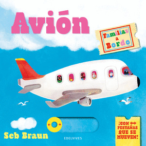 AVIÓN. FAMILIAS A BORDO