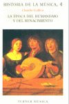 HISTORIA DE LA MUSICA, 4.LA EPOCA DEL HUMANISMO Y DEL RENACIMIENTO