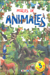 PUZLES DE ANIMALES  CON 5 PUZZLES
