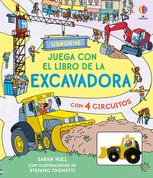 JUEGA CON EL LIBRO DE LA EXCAVADORA CON 4 CIRCUITOS