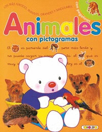 ANIMALES CON PICTOGRAMAS. NARANJA