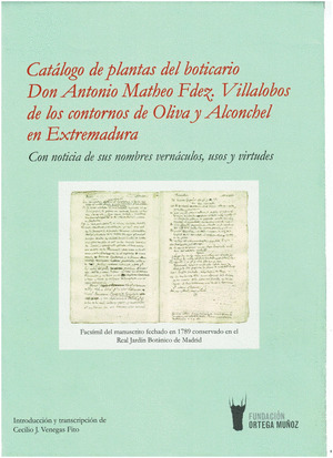 CATALOGO DE PLANTAS DE LOS CONTORNOS DE OLIVA Y ALCONCHEL