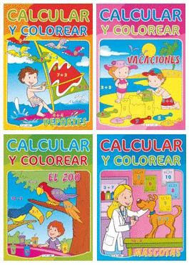 CALCULAR Y COLOREAR. CONTAR UN CUENTO
