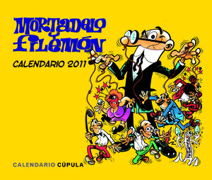CALENDARIO SOBREMESA MORTADELO Y FILEMON 2011